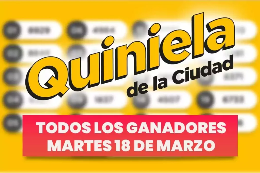 todos los números ganadores de ayer, martes 18 de marzo