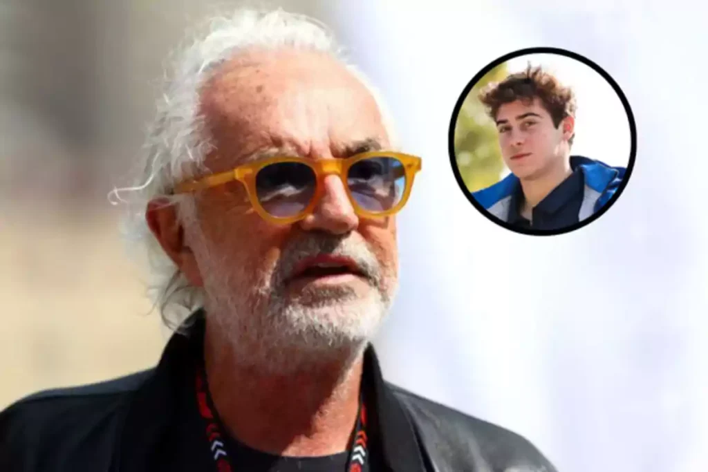La broma de Flavio Briatore con respecto a Franco Colapinto
