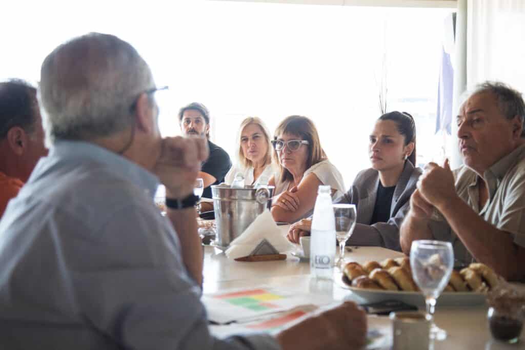 Bullrich en Mar del Plata: reuniones con sectores empresariales y la reforma laboral