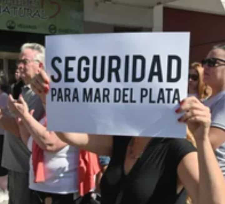 En Mar del Plata se movilizaron «hartos» de la inseguridad